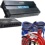 Hifonics Alpha A2500.5D Watts D-class Hybrid Channel Car Audio Amp + Kit. Fixed Price $369.99.