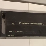 Power Acoustik RZR1-2500D Mono Car Audio Amplifier 2500W Rms. Fixed Price $75.00.