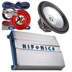Hifonics ZG-1200.1D 1200W Amp + 1X Gravity GR-15PW 15" 1600W Subs Kit. Fixed Price $229.99.