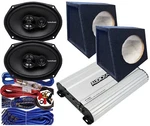 Rockford Fosgate Prime R169X3 Car Speaker + 1500W Amplifier 2X S2 Box Kit. Fixed Price $219.99.