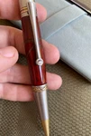 Handmade Artisan Elegant Pen Majestic Titanium Hardwood- Maple -gift Box. Fixed Price $39.99.