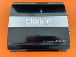 Clarion Power Amplifier APA2103 2/1 Channel Car Audio. Fixed Price $104.49.