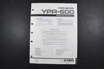 Yamaha YPA-600 Power Amplifier Service Manual Genuine Original. Fixed Price $14.29.