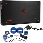 Rockville RXD-T2 Micro Car Amplifier 2400W Channel 2X600W Rated+amp Kit. Fixed Price $149.95.