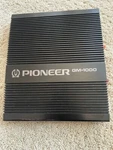Vintage Pioneer GM-1000 60W X 2 Stereo Power Amplifier Made Japan. Fixed Price $175.00.