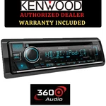 Kenwood Excelon KDC-X705 Single Din Cd Receiver Bluetooth Hd Radio Alexa Usb. Fixed Price $229.00.