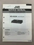 Jvc KS-A204 Original Service Manual Free Shipping. Fixed Price $14.00.