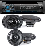 Pioneer DEH-S4220BT + Memphis Audio 6X9" & 6.5" Car Stereo Upgrade Package. Fixed Price $320.00.