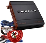 Crunch PX-1025.2 1000W Car Amplifier + Complete 4 Gauge Kit. Fixed Price $84.99.