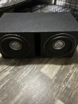 Power Acoustik Gothic Series GM-124 Premium Subwoofers In Box. Fixed Price $260.00.