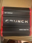 Crunch GP-2000.2 Multi Channel Car Audio Amplifier Kit With Wiring & Fuse Block. Fixed Price $78.13.