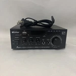 AK45 Pro Stereo Audio Amplifier Receiver With Usb/sd/mmc/fm/bt/led Display. Fixed Price $20.00.