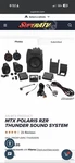 Mtx 5 Speaker System For Proxp Turbor. Ride Command. Plug Play. New. Fixed Price $1500.00.