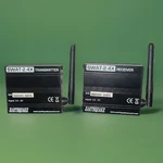 Earthquake SWAT-2.4X Stereo Wireless Audio Transceiver Set Black. Fixed Price $50.00.