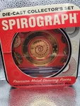 Spirograph Die Cast Collectors Set Precision Metal Drawing Pieces Curves Art Tin. Fixed Price $24.99.