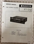 APR/81 Sanyo PA6110 Mobile Stereo Power Amplifier Service Manual. Fixed Price $20.00.