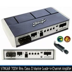 Stinger SPX700X4 Micro Ch 700W Marine Amplifier Powersport Boat Motorcycle. Fixed Price $269.00.
