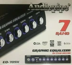 Audiopipe EQ709X 9V Line Driver Band Parametric Car Equalizer. Fixed Price $55.88.