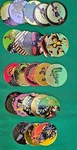 Vintage Planet Zed Street Kaps Pogs Milk Caps Lot Of 23 Total. Fixed Price $14.10.