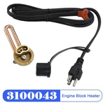 3100043 Engine Block Heater Ford F250 F350 6.9 & 7.3 83-94 120V 1000W. Fixed Price $55.73.