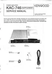 Service Manual For Kenwood KAC-746. Fixed Price $12.40.