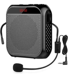 Portable Voice Amplifier With Wired Microphone Headset Rechargeable Pa System.... Fixed Price $28.79.