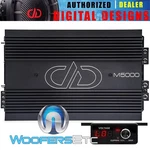 Dd Audio M5000 Monoblock Car Dynamic 7000W Subwoofers Bass 1-OHM Amplifier New. Fixed Price $1259.00.