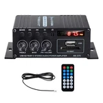 Digital Amplifier Bluetooth Hifi Mini Stereo Audio Usb Fm Home Car W/remote. Fixed Price $24.29.