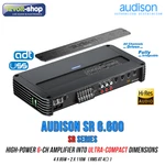Audison Sr 6.600 6-CH Ultra-compact 1120 Amplifier (d Class) With Crossover. Fixed Price $489.00.