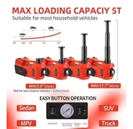 Electric Hydraulic Car Jack Kit 5 Ton 12V Portable Lift 17.7 In We Ship Overseas. Fixed Price $139.99.