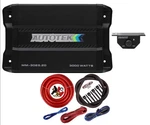 Autotek MM-3025.2D 3000W 2-CHANNEL Bridgeable Amplifier + 4GA Wiring Kit. Fixed Price $119.99.