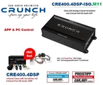 Crunch CRE400.4DSP-ISO.M11 Amplifier Compatible With Nissan Gtr R35 2007. Fixed Price $350.58.