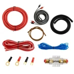 8 Gauge Car Amplifier Wiring Kit Oxygen Free Copper Subwoofer Audio System 60A. Fixed Price $36.85.