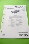 Service Manual Guide For Sony XM-2252 Hx, Original. Fixed Price $15.00.
