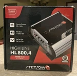 Stetsom HL800.4-2 Ohms/digital Amplifier 900 Watts Rms Channel Full Range New. Fixed Price $159.99.