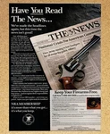 National Rifle Association Nra Revovler Hand Gun - Magazine Print Ads 1988. Fixed Price $12.99.