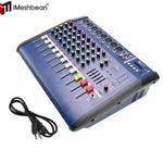 Pro 8 Channel Mixer W/power Amplifier 1500W W/bluetooth Sound Package Powertable. Fixed Price $154.70.
