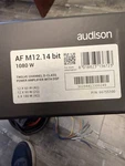 Audison Af M12.14 Bit Forza 12-CHANNEL Dsp Car Amplifier 1080W Rms. Fixed Price $1650.00.