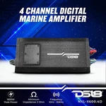 DS18 NXL-X600.4D Channel Marine Powersports Amplifier 1600 Watt Class. Fixed Price $418.99.