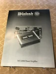 Mcintosh 50 Yr Anniv. - MC420M Power Amplifier Spec Sheet D1283. Fixed Price $14.95.