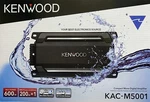New Kenwood KAC-M5001 Compact 1-CHANNEL Car Audio/motorsports Amplifier 200W X. Fixed Price $169.00.