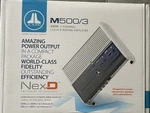 Jl Audio M500/3 Marine 3-CHANNEL Amplifier 500W Rms Class-d Full Range Boat. Fixed Price $772.74.