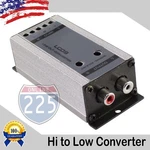 High To Low Output Converter Gain Control 2-CHANNEL Speaker Wire Rca. Fixed Price $16.75.