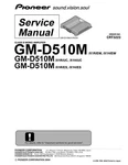 Service Manual Guide For Pioneer GM-D510. Fixed Price $12.32.