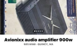 Avionixx Audio Amplifier 900W. Fixed Price $45.00.