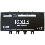 Rolls DA134 4-CHANNEL Rca Distribution Amplifier W/3.5MM Inp. Fixed Price $139.00.