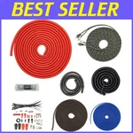 Ultimate Gauge Amplifier Wiring Kit - Compact 4500W With Easy Install Features. Fixed Price $61.59.