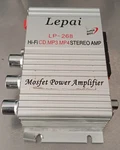 Lepai LP-268 Hifi Cd MP3 MP4 Stereo Misfet Power Amplifier Audio. Fixed Price $13.43.