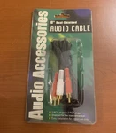 Autocaccessories Rca Plug 6FT. Audio Cable Brand New Fast Shipping. Fixed Price $17.99.