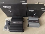 Marts Digital MXD1500W & MXS800X4 Amplifier Package - Channel Bass Knob!. Fixed Price $219.99.